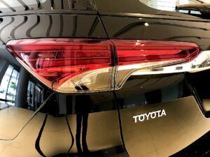 Toyota Fortuner 2019 Model Back Light